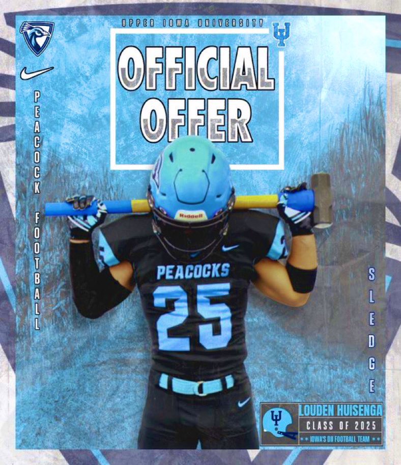 Blessed to receive my 3rd offer from Upper Iowa University! <a href="/Coach_Hoskins/">Jason Hoskins</a>