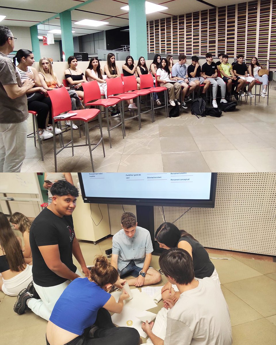 STUCOM's tweet photo. 🧐𝐂𝐨𝐦𝐩𝐞𝐭𝐞̀𝐧𝐜𝐢𝐞𝐬 𝐜𝐥𝐚𝐮 | 𝑩𝒂𝒓𝒄𝒆𝒍𝒐𝒏𝒂 𝑨𝒄𝒕𝒊𝒗𝒂✍🏼

L'alumnat de 1r de Batxillerat ha participat en el taller monogràfic "𝗖𝗼𝗺𝗽𝗲𝘁𝗲̀𝗻𝗰𝗶𝗲𝘀 𝗖𝗹𝗮𝘂" de 𝑩𝒂𝒓𝒄𝒆𝒍𝒐𝒏𝒂 𝑨𝒄𝒕𝒊𝒗𝒂.

#stucom #StucomÉsDemà #AprenentJunts #barcelonaactiva https://t.co/w6w6J9UbTT