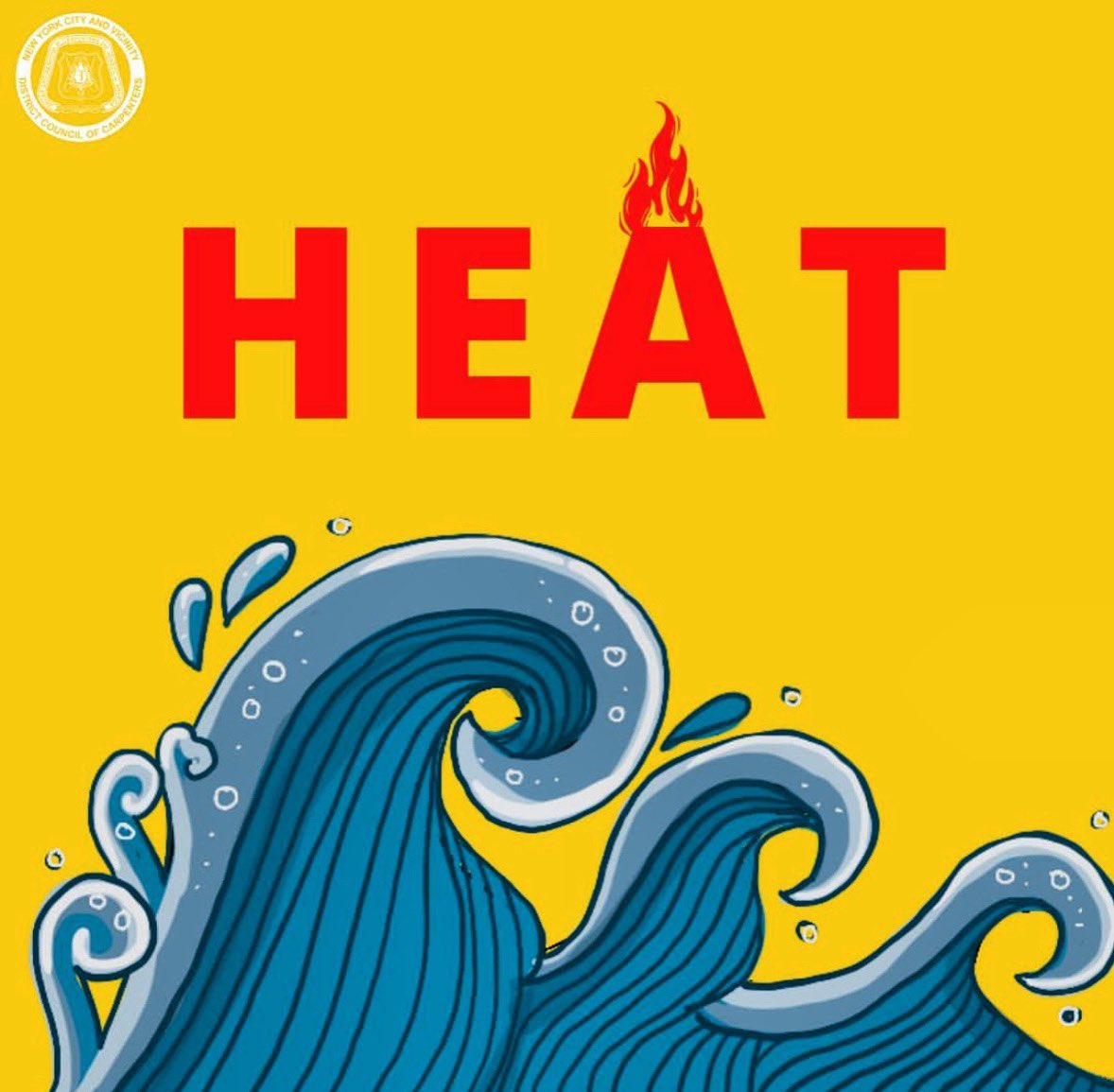 It’s that time of year again, Brothers and Sisters! NYC is gearing up to be a scorcher. The heat wave is coming, so take extra precautions on the job sites. Drink water and be aware of the warning signs of heat sickness.