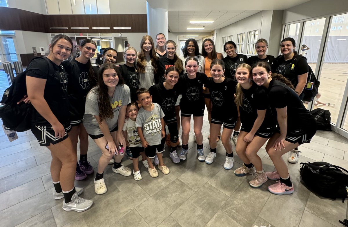 It’s just different here. Thank you to our girls for coming to watch us yesterday! 🖤💛