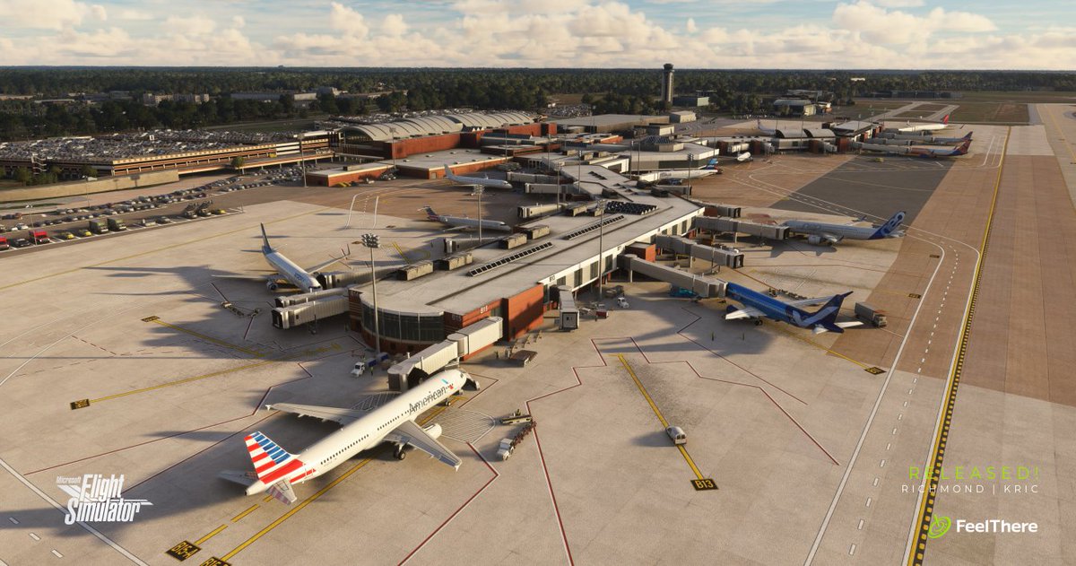 feelThere's tweet photo. RELEASED! π RICHMOND πΊπΈ KRIC l RIC for Microsoft Flight Simulator β
β° LIMITED RELEASE DISCOUNT 10%OFF!!!
Get it π https://t.co/VDRsYTDb27 or through our Portal! by FeelThere https://t.co/8hC2Qh2cOJ
#feelthere #richmond #kric #msfs #msfs2020 #aviation #flightsimulator https://t.co/rJ58VDt4qs