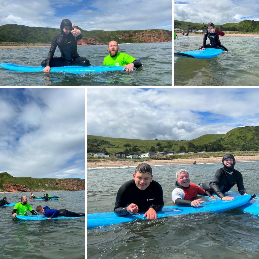 EdgeGroupScot's tweet image. WOW….just WOW! 🏄🏻‍♂️

What a session, what a team!?!

Everyone is now standing up and catching waves and we couldn’t be more proud 🤙

#GetOutdoors #Surfing #AdventureForAll #ASN #Autism #Autistic #Transitions