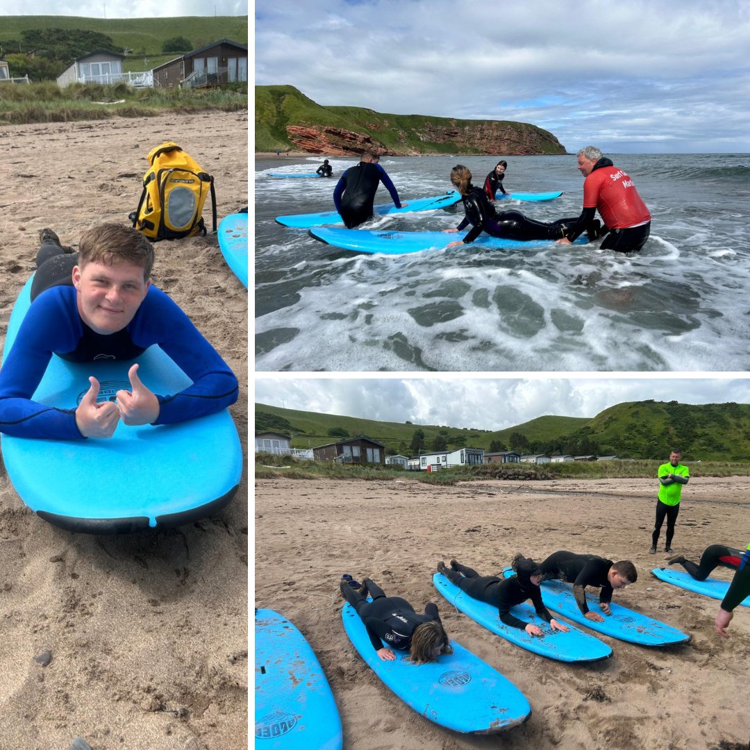 EdgeGroupScot's tweet image. WOW….just WOW! 🏄🏻‍♂️

What a session, what a team!?!

Everyone is now standing up and catching waves and we couldn’t be more proud 🤙

#GetOutdoors #Surfing #AdventureForAll #ASN #Autism #Autistic #Transitions