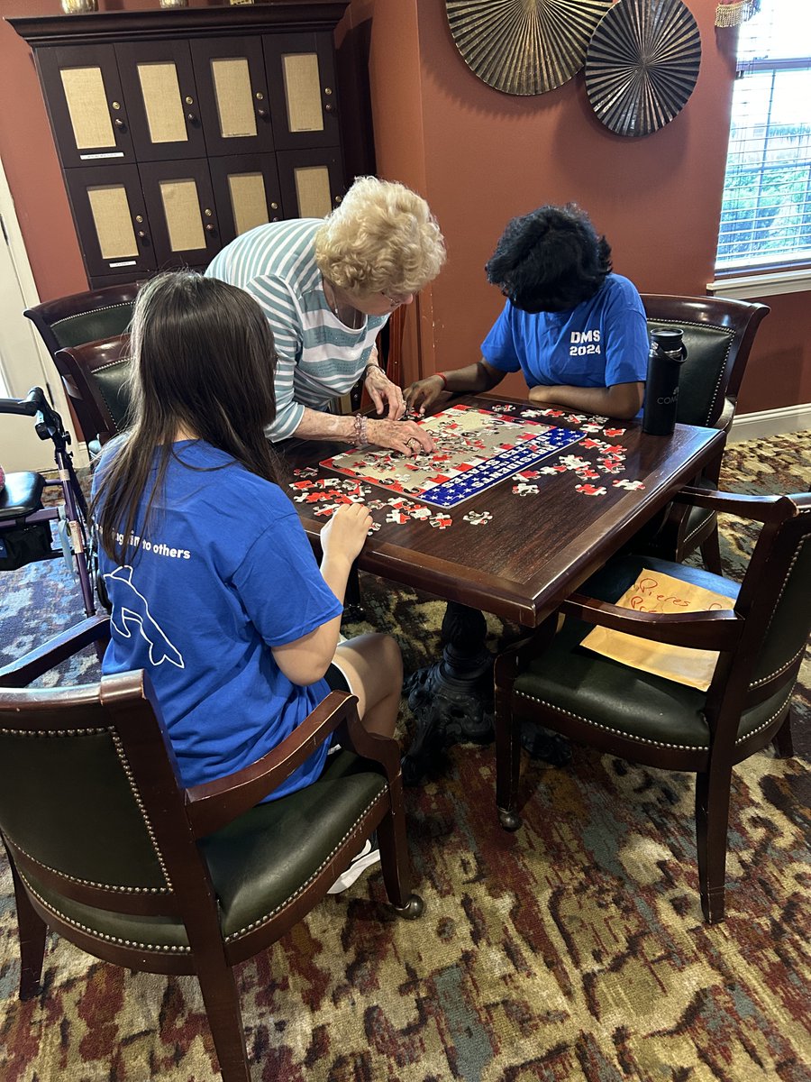 Last Day Flashback! DMS 8th graders had wonderful experiences serving the community this month at Forgotten Angels Horse Farm, Cedar Run Wildlife Rescue, Brandywine Nursing Home, Brightview Nursing Home &amp; more.  Thank you to DMS staff who made this day a success!! <a href="/EveshamSchool/">Evesham Township School District</a>