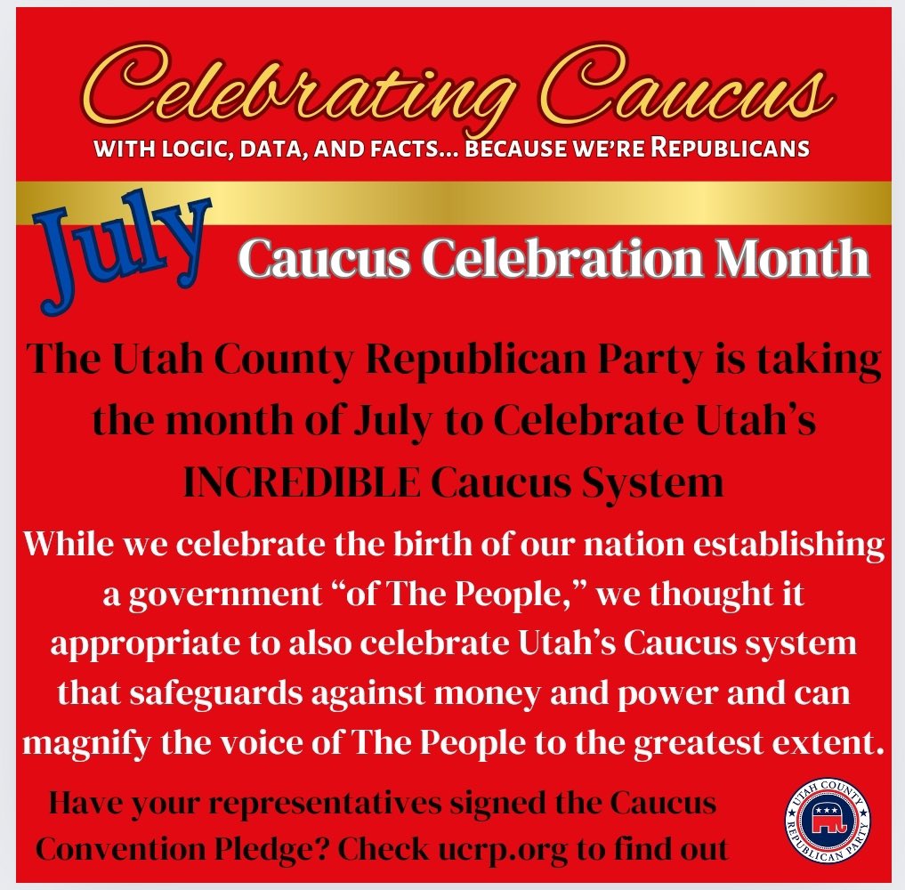 Utah County GOP tweet media