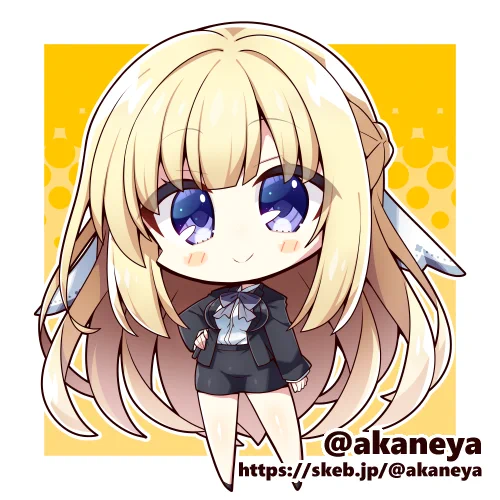 skeb納品しましたアンレス・テルミナリア/学園長 #Skeb #Commission より 