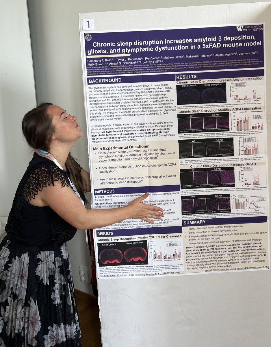 Samantha Keil, PhD (@samanthakeilphd) on Twitter photo I had the unique privilege of presenting work from both my <a href="/Jeffreyiliff/">Jeffrey Iliff</a> lab translational postdoc work in sleep and neurodegeneration (P1) and my current <a href="/jana_ivanidze/">Jana Ivanidze</a> lab work evaluating fluid dynamics in NPH (P49) at todayโs <a href="/GlymphaticConf/">Lund Glymphatic Symposium</a> poster session. Science is the best I had the unique privilege of presenting work from both my <a href="/Jeffreyiliff/">Jeffrey Iliff</a> lab translational postdoc work in sleep and neurodegeneration (P1) and my current <a href="/jana_ivanidze/">Jana Ivanidze</a> lab work evaluating fluid dynamics in NPH (P49) at todayโs <a href="/GlymphaticConf/">Lund Glymphatic Symposium</a> poster session. Science is the best