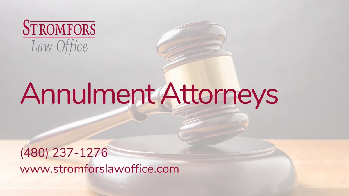 📜 Considering an annulment? At Stromfors Law Office, our Arizona annulment attorneys guide you through the process of legally declaring your marriage void. Trust our experience to navigate this complex journey with you. 📞Call (480) 237-1276. stromforslawoffice.com/practice-areas…