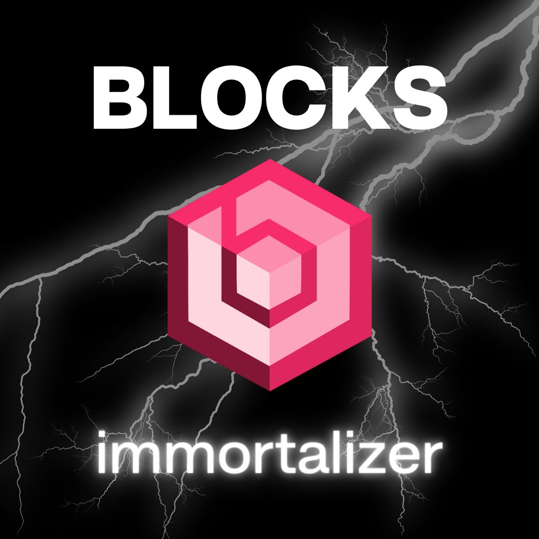 BLOCKS tweet media