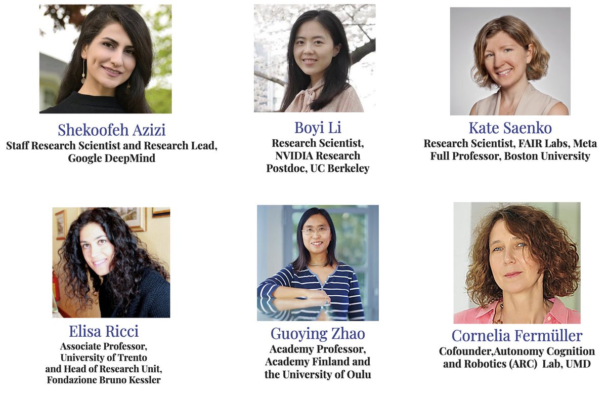 WiCV 2024 Workshop starting at Arch 201! Come and join us for the great keynotes and panel discussions! <a href="/CVPR/">#CVPR2025</a> #CVPR2024 
sites.google.com/view/wicv-cvpr…