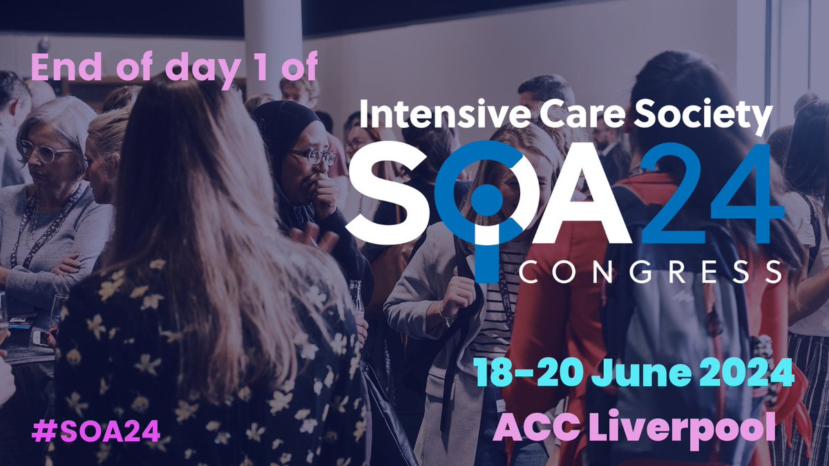 And that's a wrap on Day 1 of #SOA24!

It was amazing to see our community out in full force - we hope you got to see old and new colleagues and attend the start of our fantastic programme.

We hope you enjoy our drinks reception and we will see you again tomorrow for Day 2!