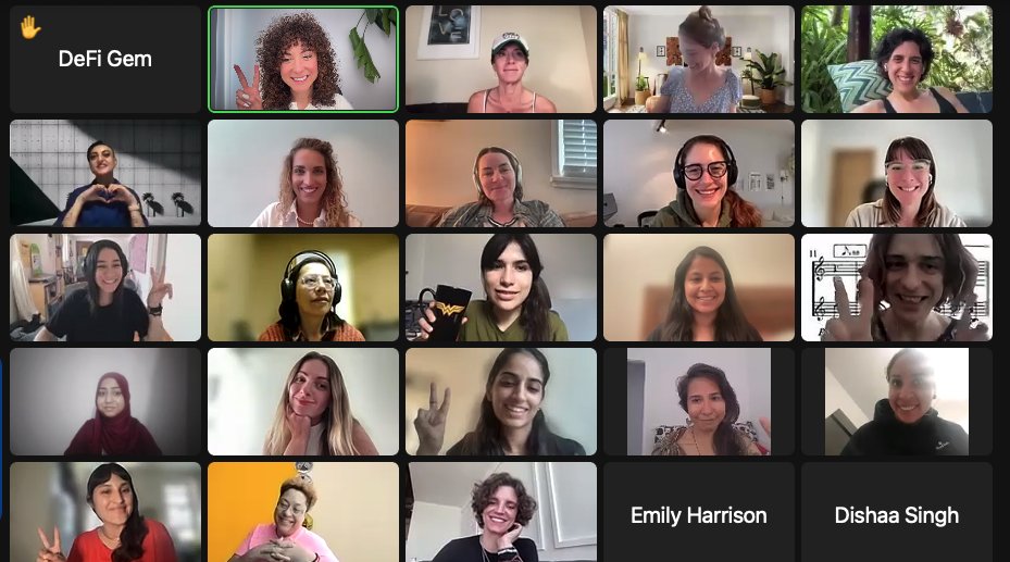 maggielove_'s tweet photo. Congrats to SheFi Season 11 for starting your exciting Web3 journey! ✨🌟💖 https://t.co/WtPkukMCaP