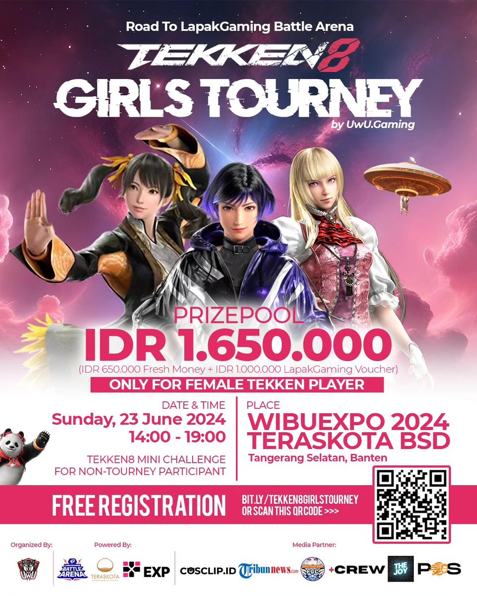 To all female tekken player in Indonesia
