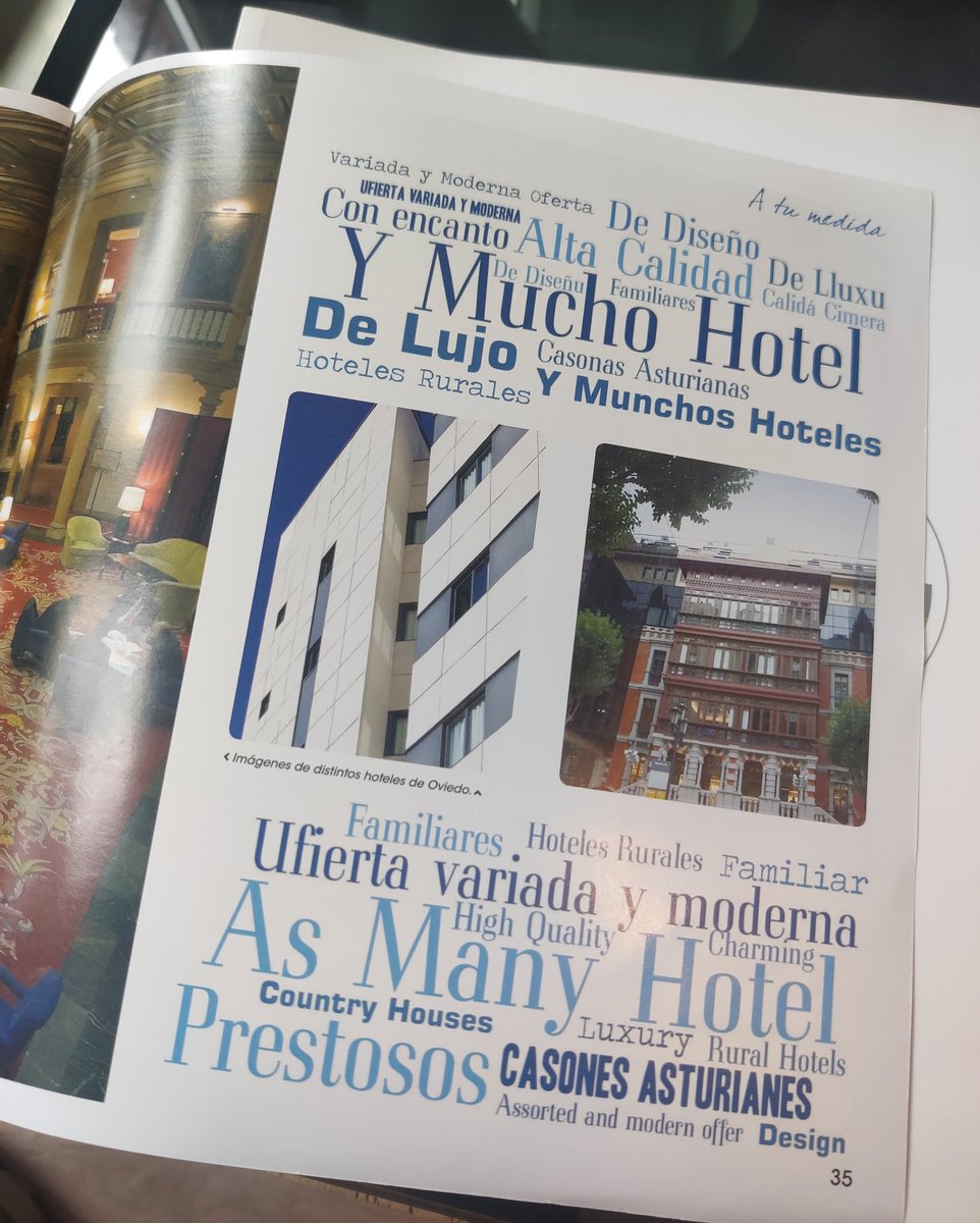 thepacificator's tweet photo. La maquetación del último folleto promocional de Oviedo - Uviéu es un esperpento gráfico digno de los años 90. ¿Será que no hay diseñadores gráficos en Asturies para hacer material de calidad?
@TurismoAsturias @ALLA_ast https://t.co/26Glxpt8N4