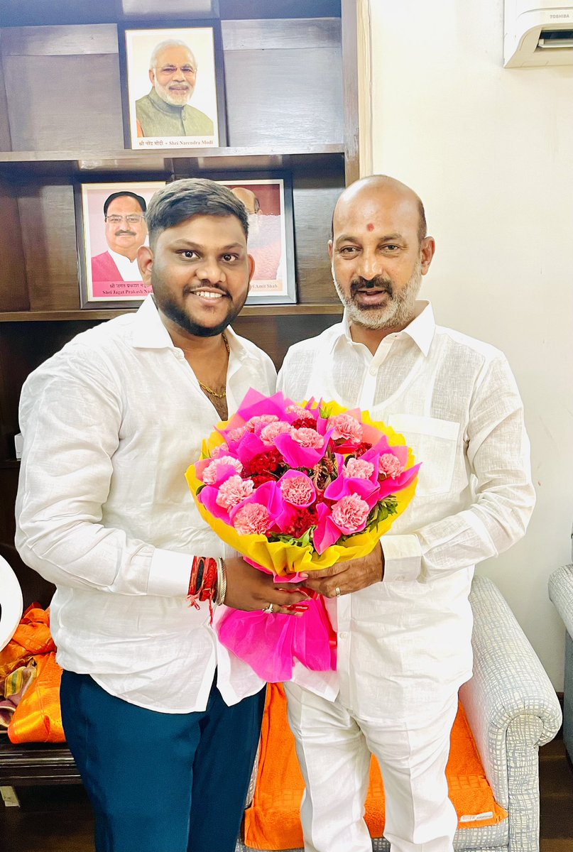 AryanSharmaBjp1's tweet photo. @bandisanjay_bjp ji 
Minister of State for Home Affairs of India https://t.co/RcPLKHunXI
