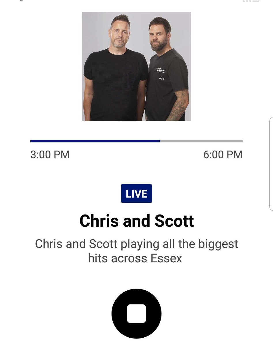 Mabbi_1's tweet photo. Thank you #ChrisandScott @RadioEssex for playing #StandingNextToYou on your #BigDriveHome Show this evening https://t.co/zraPsL89Hu