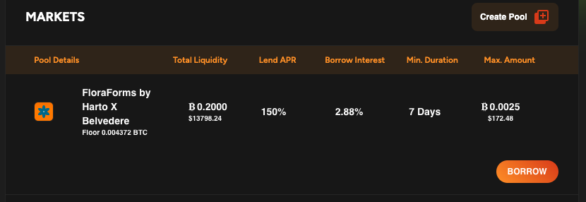 DaemonWAGMI's tweet photo. While CT sentiment is down and ordinal art struggling to find collectooors, I'm lending against @floraforms on @FluidtokensXBT. 

Need some liquidity against your grail @harto_fr art? Pull up:

https://t.co/81AgJWwIsq https://t.co/UpNm5gPKLr