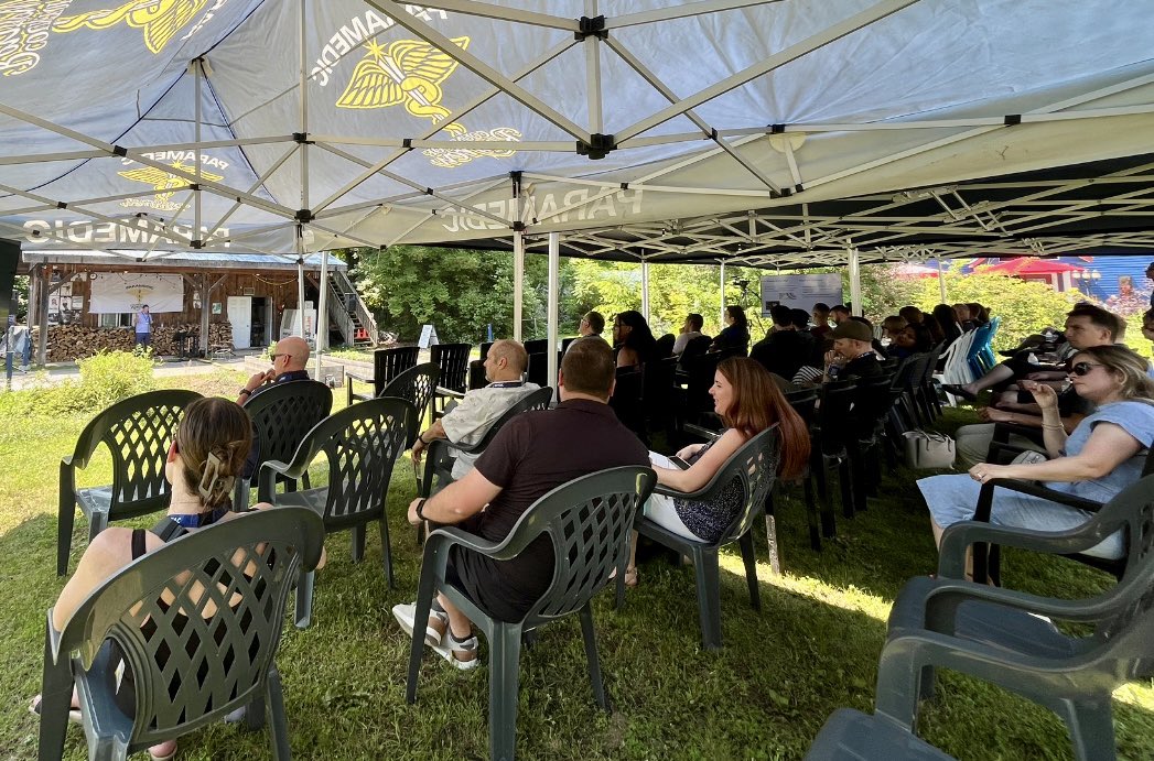 County of Renfrew Paramedic Service (@renctyparamedic) on Twitter photo Deputy chief Mike Slatter fr <a href="/HastingsCounty1/">Hastings County Ont.</a> is speaking now at the Renfrew County Paramedic Research Symposium on “Inter-Rater Agreement of Paramedic Documentation of CTAS Compared
to an Electronic CTAS Tool- A Retrospective Evaluation of Paramedic Call
Reports across EOntario Deputy chief Mike Slatter fr <a href="/HastingsCounty1/">Hastings County Ont.</a> is speaking now at the Renfrew County Paramedic Research Symposium on “Inter-Rater Agreement of Paramedic Documentation of CTAS Compared
to an Electronic CTAS Tool- A Retrospective Evaluation of Paramedic Call
Reports across EOntario
