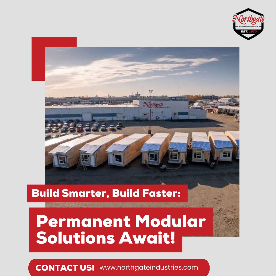 Northgate_Ltd's tweet photo. Northgate Industries offer innovative building methods that streamline construction processes, allowing you to build smarter and faster. Explore our modular solutions today and experience the future of construction. 

 #PermanentModular #NorthgateIndustries #Modular https://t.co/5vwsfQ7nE9