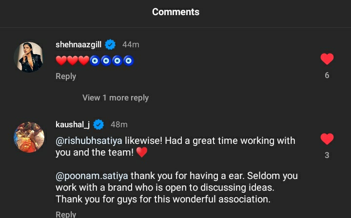 ParamkaurGhuman's tweet photo. She has best team and loving people with her. And Shehnaaz is getting work and big brands  because of her talent and hard work. 
Her family,  team and friends support her unconditionally ❤ 
Keep shinning superstar @ishehnaaz_gill 😘
#ShehnaazGill https://t.co/jYhexwBVcV