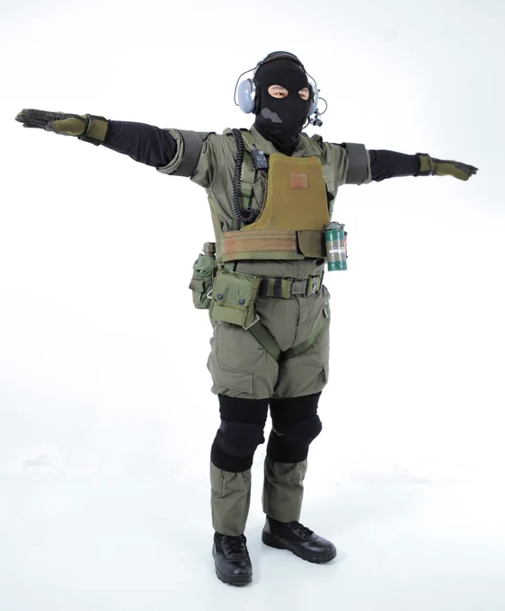#GZ撮影会2024 MSF mother base soldier(1975) MGS:GZ type