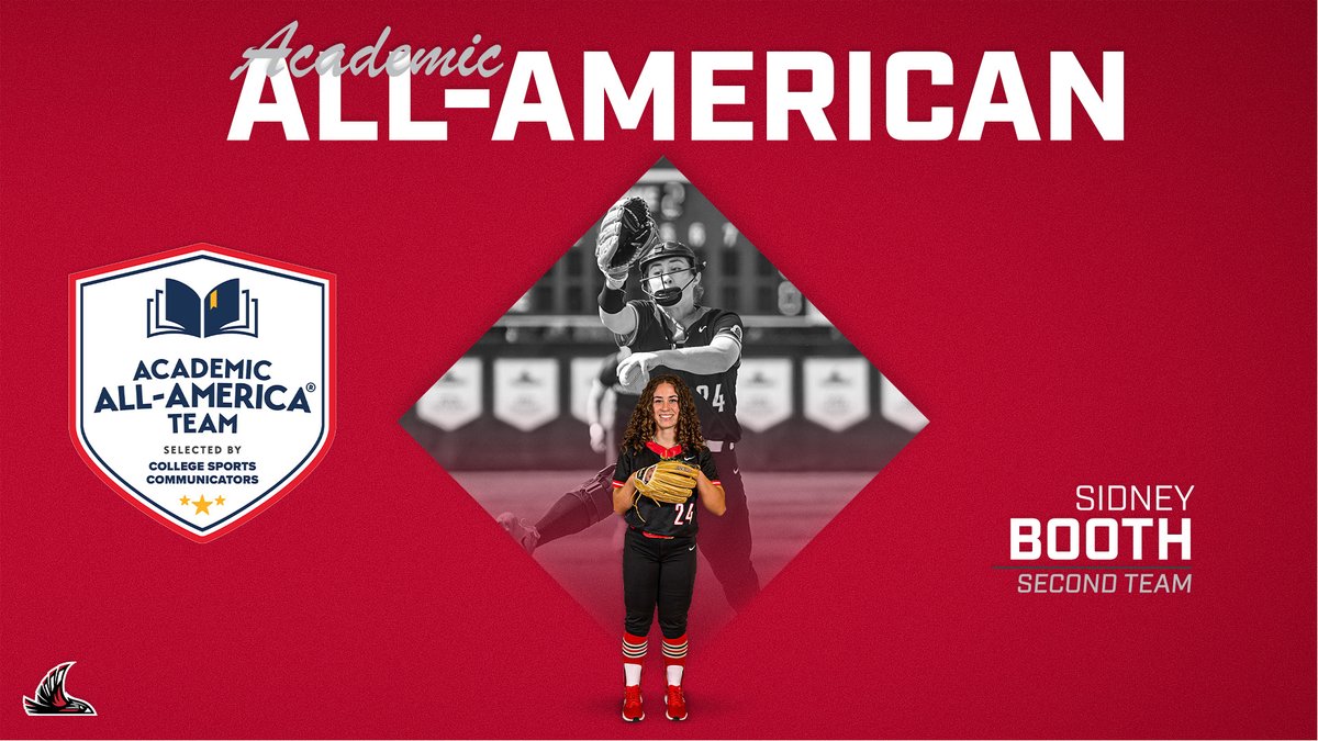 NNUSports's tweet photo. Another incredible accolade rolls in for Sidney Booth as she has been named the first CSC Academic All-American in NNU softball history!

https://t.co/8TQKq9wnSs https://t.co/kxzwScrcJ8