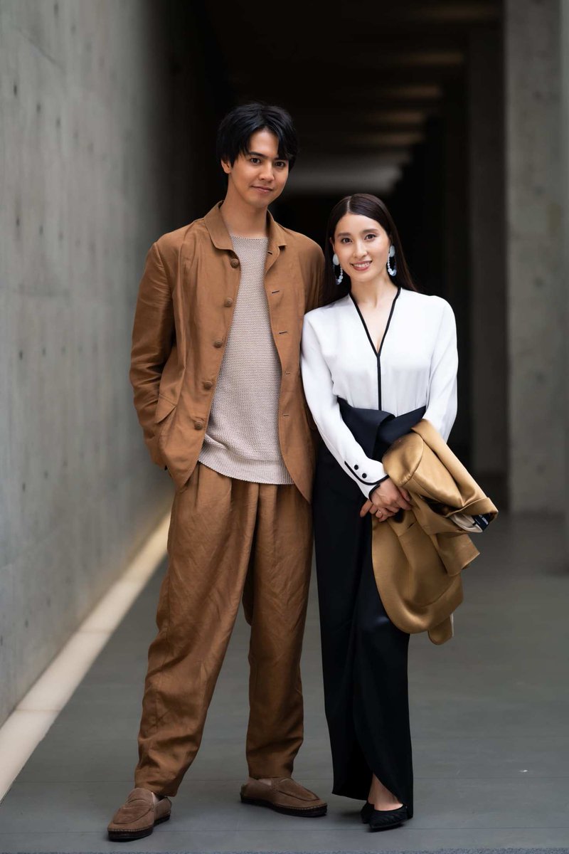Tsuchiya Tao and Katayose Ryota at Giorgio Armani Spring/Summer