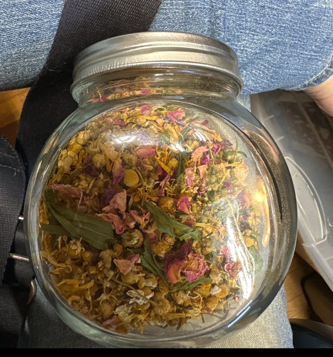 Amy. Do you really make a foraging mix for your daughter's hamster? Yes. Yes, I do. LOL