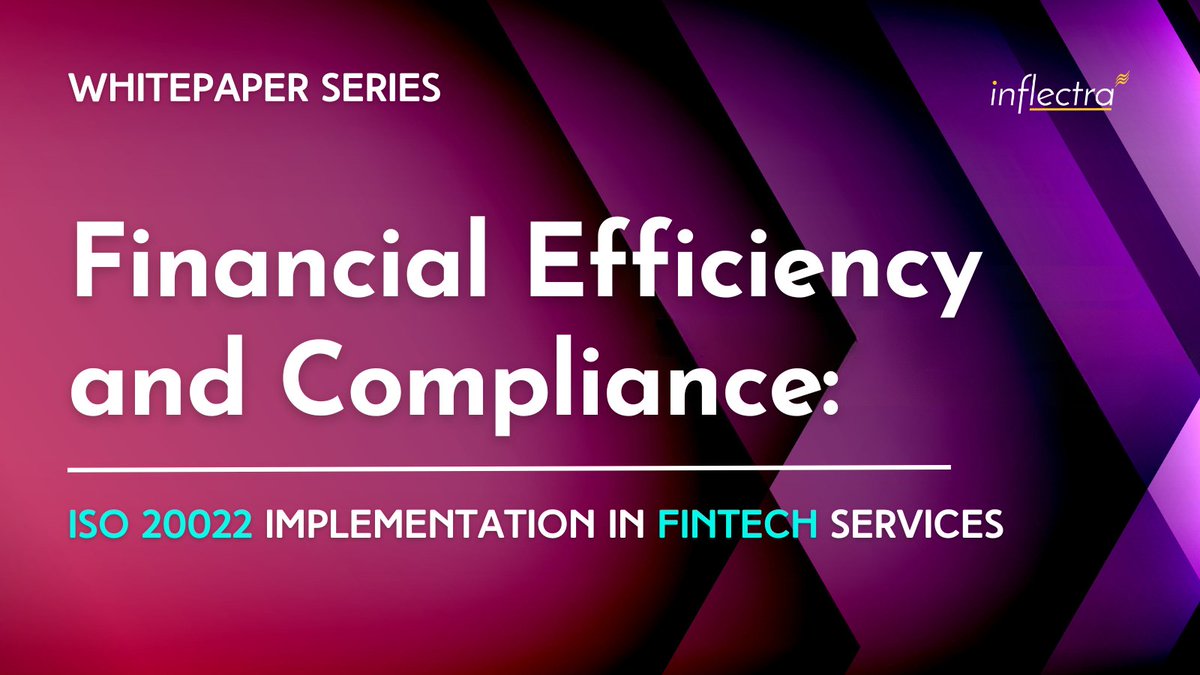 ISO 20022: The future of financial data exchange is coming in 2025💰 Is your organization prepared❓

Get the essential guide to a seamless transition 👉  
ow.ly/1QMy50ShV46 #InflectraInsights #InflectraSoftware #FinTech
