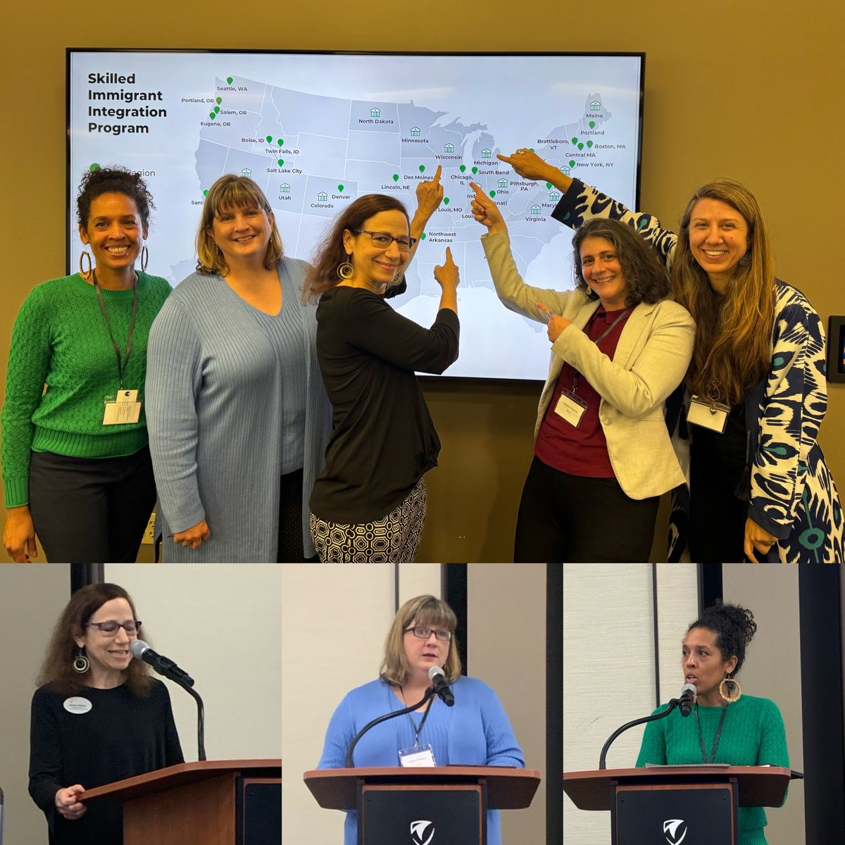 #Wisconsin is stepping up to address immigrant &amp; refugee #economicinclusion! The Immigrant &amp; Refugee Support Summit was an opportunity to explore newcomer inclusion with WES #SIIP partners @WisconsinDCF, @WisconsinTechColleges, &amp; <a href="/WisLiteracy/">Wisconsin Literacy</a>.

Read: ow.ly/x9iv50SkiLu