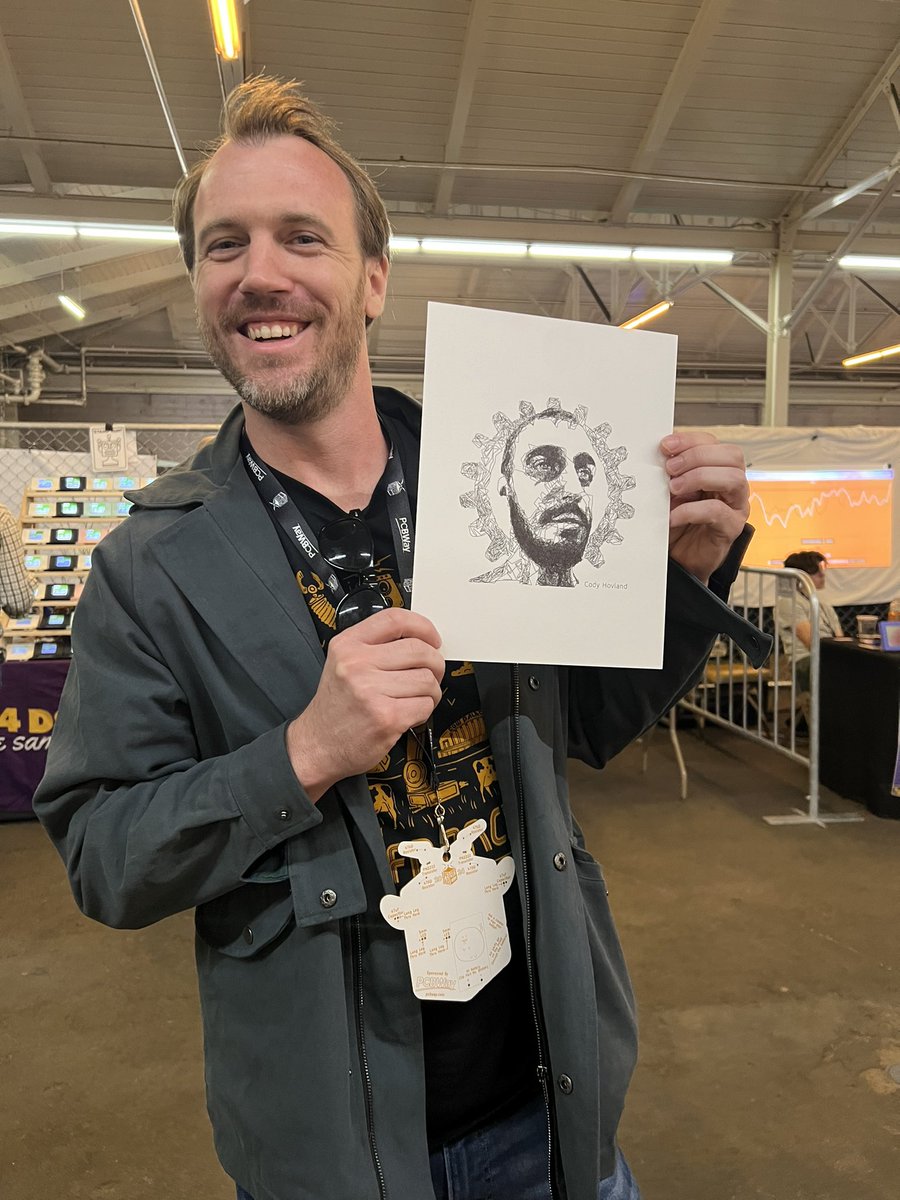 bantamtools's tweet image. we hope @HovlandCody embeds some seeds into this plot and turns it back into a tree 🌱 #opensauce2024 #NextDraw