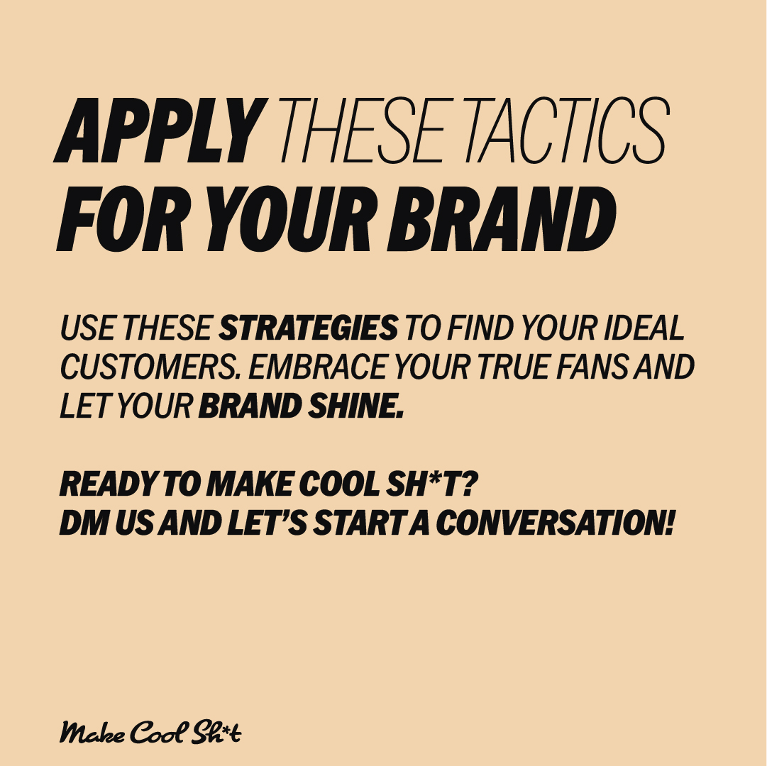make_cool_shit's tweet photo. Not everyone will love your brand, and that's Fcking Perfect! Embrace your true fans and let the rest move along. We’re here for the Mavericks &amp; Misfits who crave bold, badass design. If you're not feeling our vibe, no worries. But if you are, let's make some cool sh*t happen! https://t.co/fC8UBM11ZI