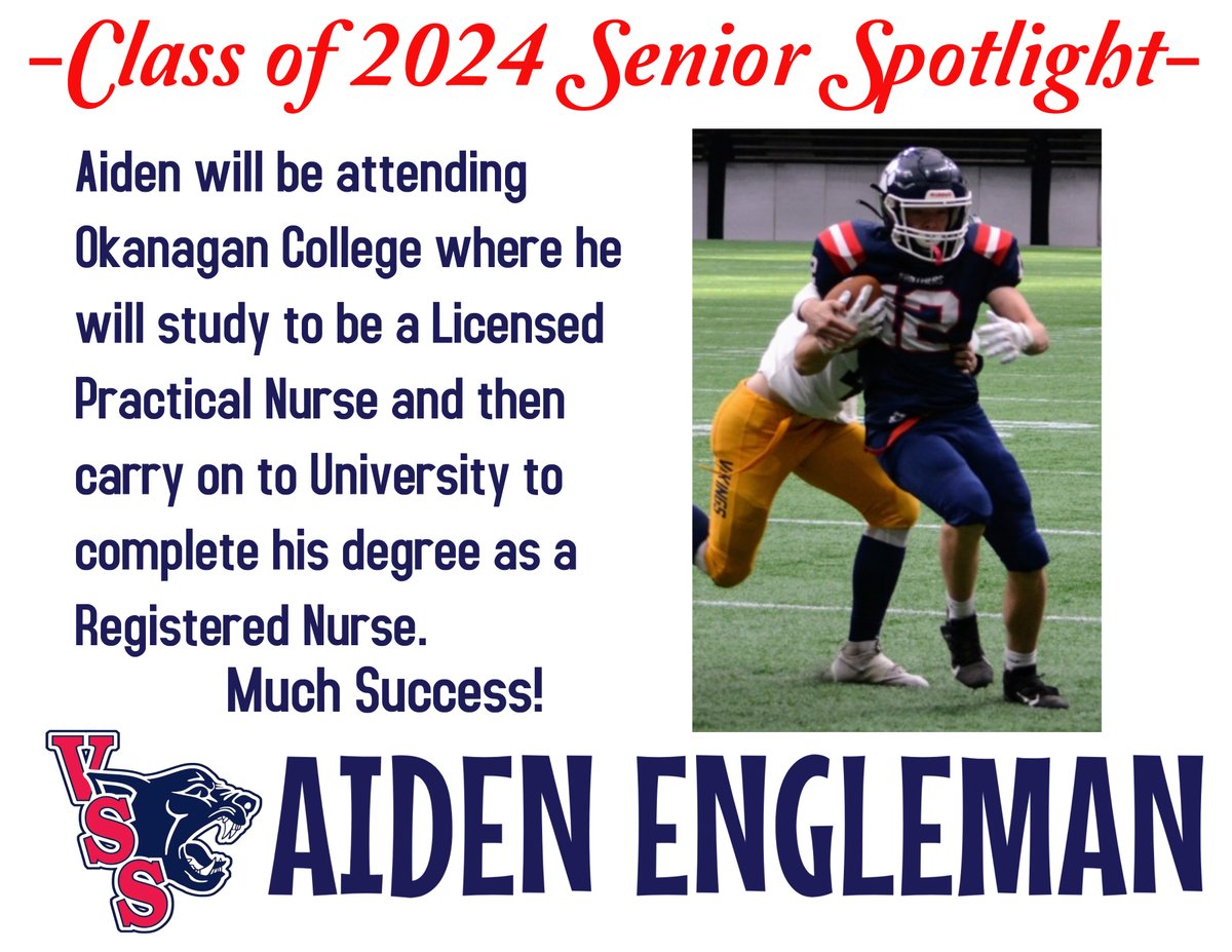 Congratulations Aiden!