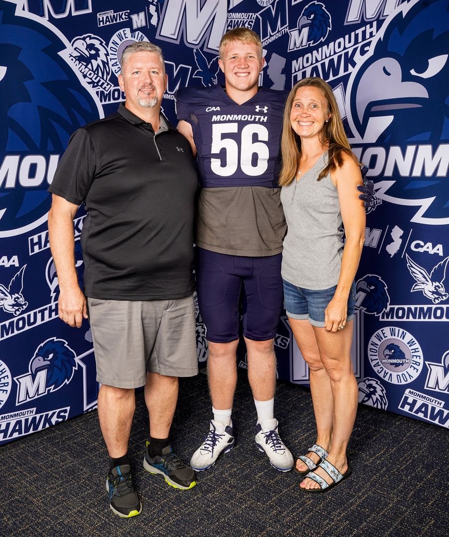 Logan Boston (@loganboston06) on Twitter photo I would like to announce my COMMITMENT to Monmouth university. I would like to thank god for getting me here and all my family and friends who supported me <a href="/MUHawksFB/">Monmouth Football</a> @BigBreen51 <a href="/CoachThompson33/">Tyler Thompson</a> <a href="/CoachBGabriel/">CoachBrianGabriel</a> <a href="/CoachSamDorsett/">Sam Dorsett</a> <a href="/CoachJeffGallo/">Coach Jeff Gallo</a> <a href="/301_performance/">Caisse Larimore</a> I would like to announce my COMMITMENT to Monmouth university. I would like to thank god for getting me here and all my family and friends who supported me <a href="/MUHawksFB/">Monmouth Football</a> @BigBreen51 <a href="/CoachThompson33/">Tyler Thompson</a> <a href="/CoachBGabriel/">CoachBrianGabriel</a> <a href="/CoachSamDorsett/">Sam Dorsett</a> <a href="/CoachJeffGallo/">Coach Jeff Gallo</a> <a href="/301_performance/">Caisse Larimore</a>