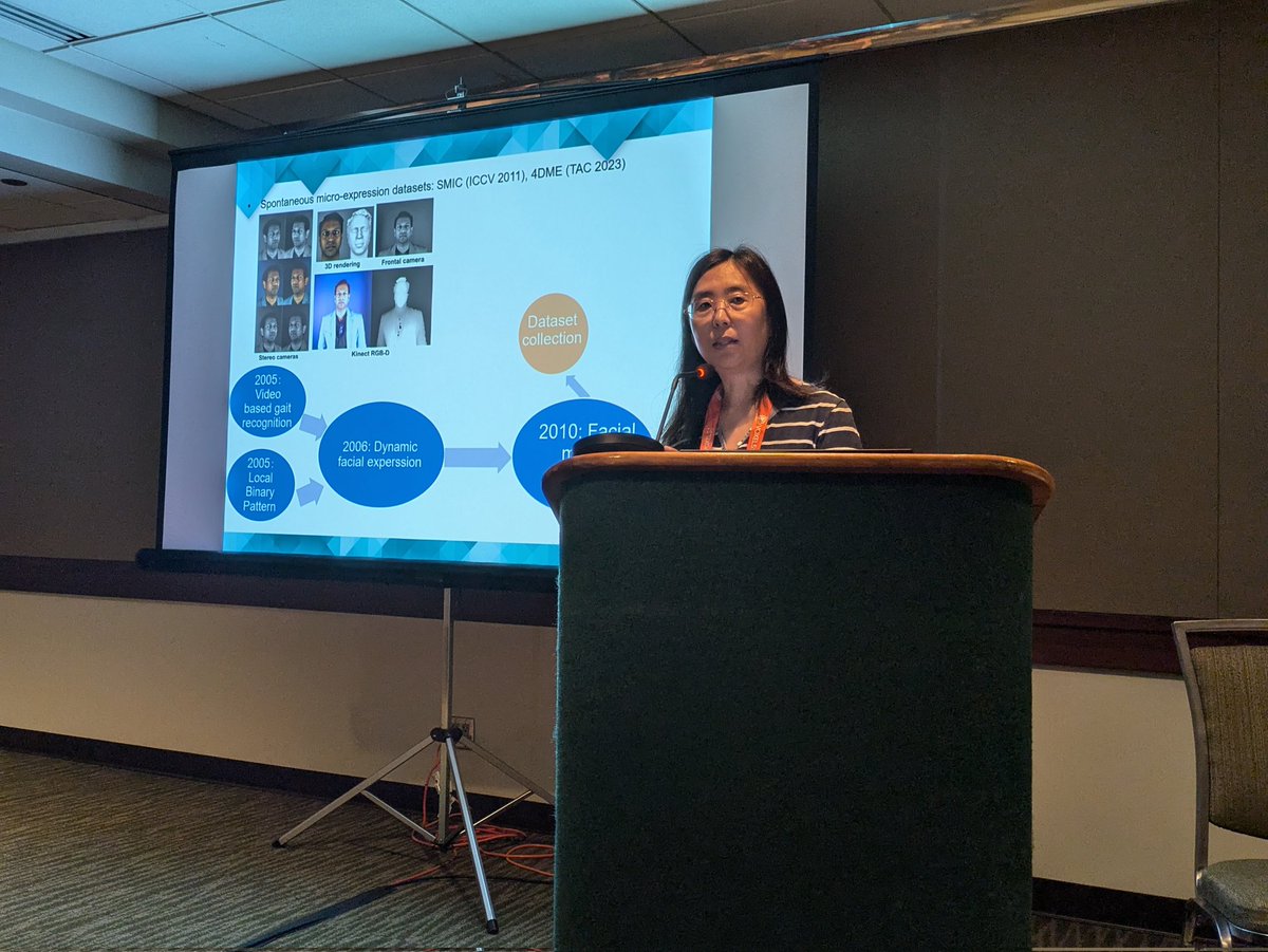 Excitung first keynote from Guoying Zhao (Academy Finland and the University of Oulu) on "Computer Vision in Affective Computing" <a href="/wicv/">william contreras</a> <a href="/CVPR/">#CVPR2026</a> #cvpr #CVPR2024