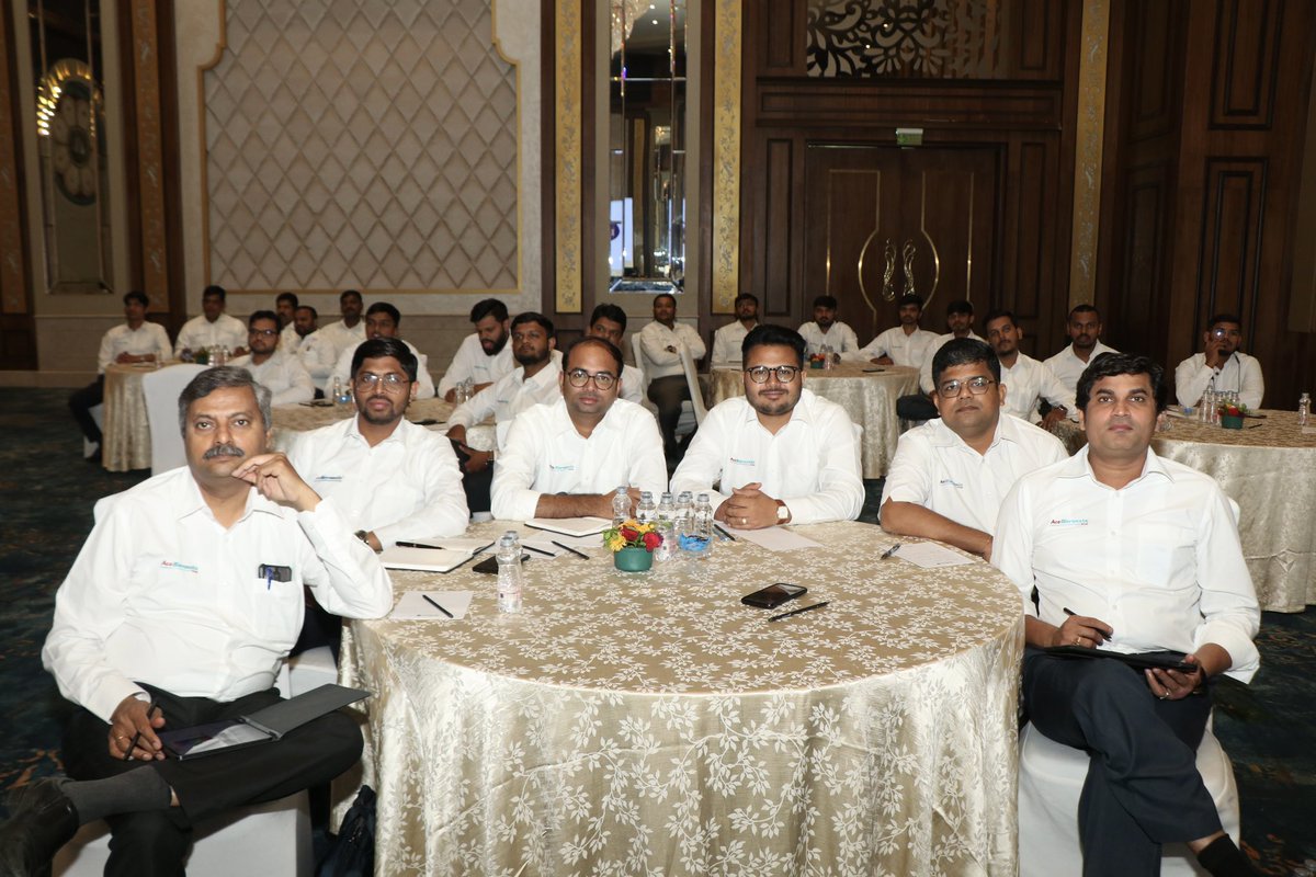krupesh_parekh's tweet photo. Glimpse of Western Zone Regional Operation Meet at Radisson Blu Resort, Karjat,Mumbai

It was a great knowledge-sharing, interactive, and learning event.
@AceMicromatic https://t.co/kKkyOfcWXS