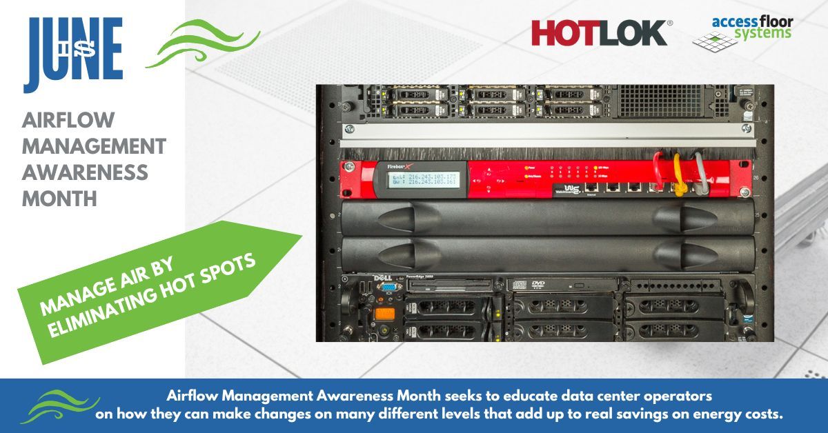 Manage airflow with blanking panels designed to effectively seal openings in IT equipment cabinets and control airflow for optimized cooling effectiveness. buff.ly/3RekIg5