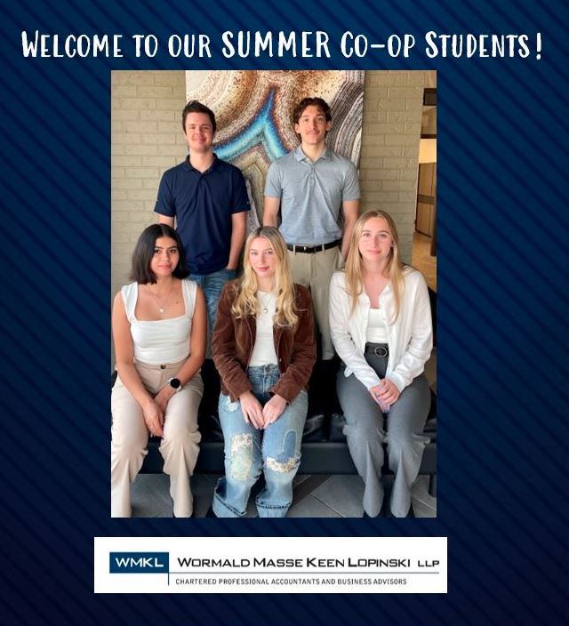 With the first day of summer approaching, we thought it best we introduce our new &amp; returning summer co-op students! Welcome to (from top, l-r) IT co-op student Ty Greenwood, Accounting co-op students Jack Zapke, Laura Avila, Maddie Emlay and Gabriella DiGirolamo (returning).