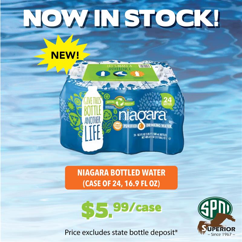 SuperiorCompany's tweet image. 💧 Dive into Refreshment with Niagara Bottled Water! 💧
Quench your thirst confidently with Niagara Bottled Water. Each drop reflects purity and quality, purified with state-of-the-art technologies for refreshing and safe sips every time.

#HydrationNation #PureRefreshment