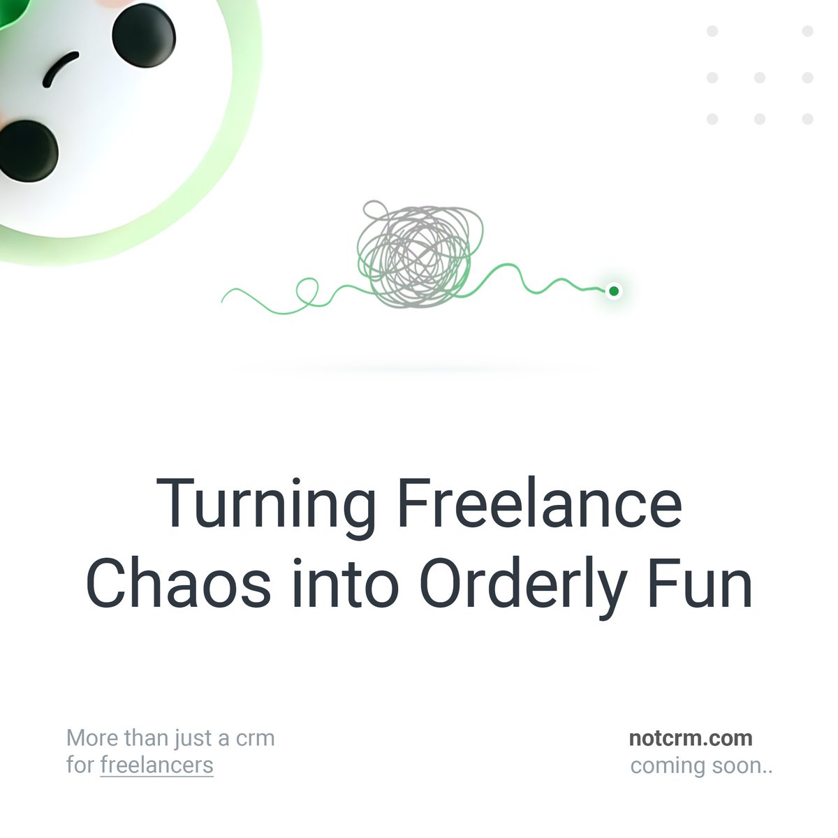 notjustacrm's tweet photo. Goodbye to messy management and hello to productivity bliss. not-crm is here to help you streamline your tasks, manage your clients, and keep everything in perfect order. 👀👀 

#app  #mobileapp  #startup  #business  #freelance https://t.co/MYgsKFIQda