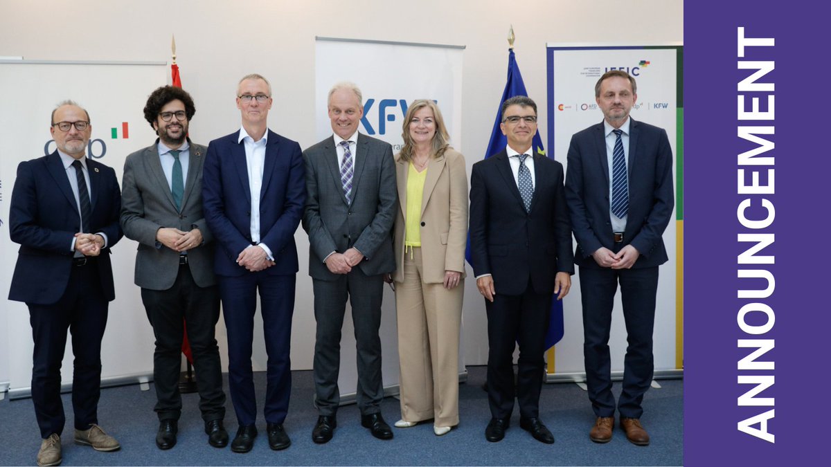 Today, a #JEFIC High-level meeting took place in Brussels.

This partnership between <a href="/AECID_es/">AECID</a> <a href="/BGK_pl/">Bank Gospodarstwa Krajowego 🇵🇱</a> <a href="/KfW_FZ_int/">KfW Development Bank</a> <a href="/GruppoCDP/">Cassa Depositi e Prestiti</a> &amp; ourselves represents a unique joint-initiative for sustainable 🌍 development!

The 2023 Annual Report👉 bit.ly/3KLKpAW

#JEFIC4aStrongerEurope