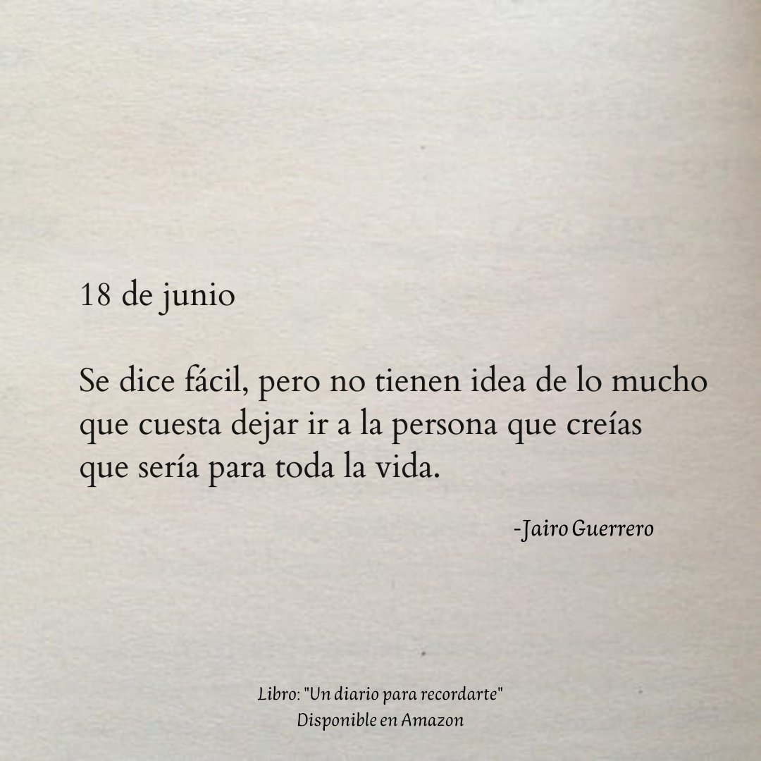 18 de junio. ✍🏼