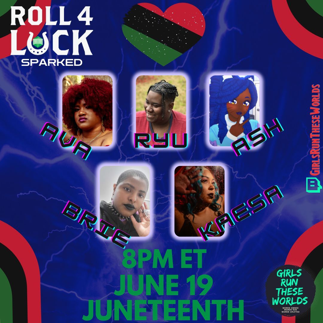 Soooo VERY excited for my #Juneteenth games!! Let the Black Joy n Excellence continue and the shenanigans begin!