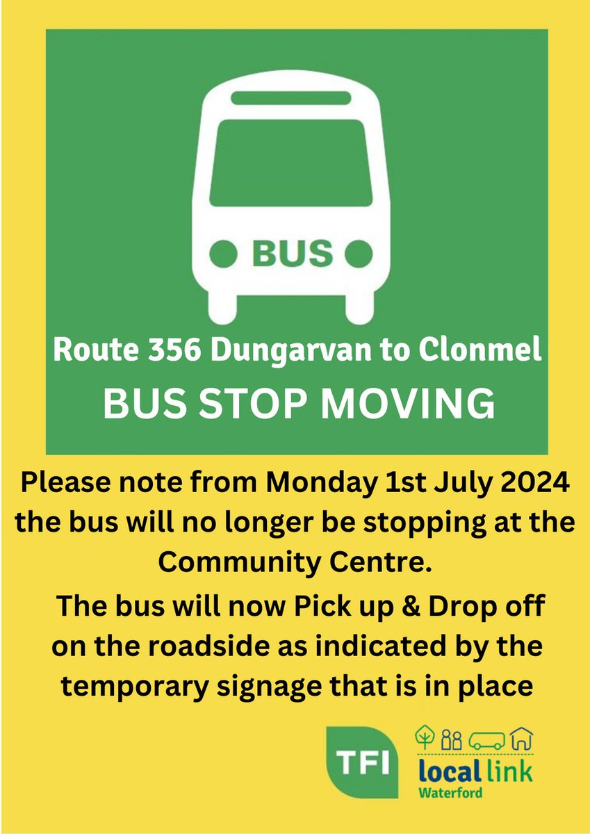 TFI Local Link Waterford tweet media