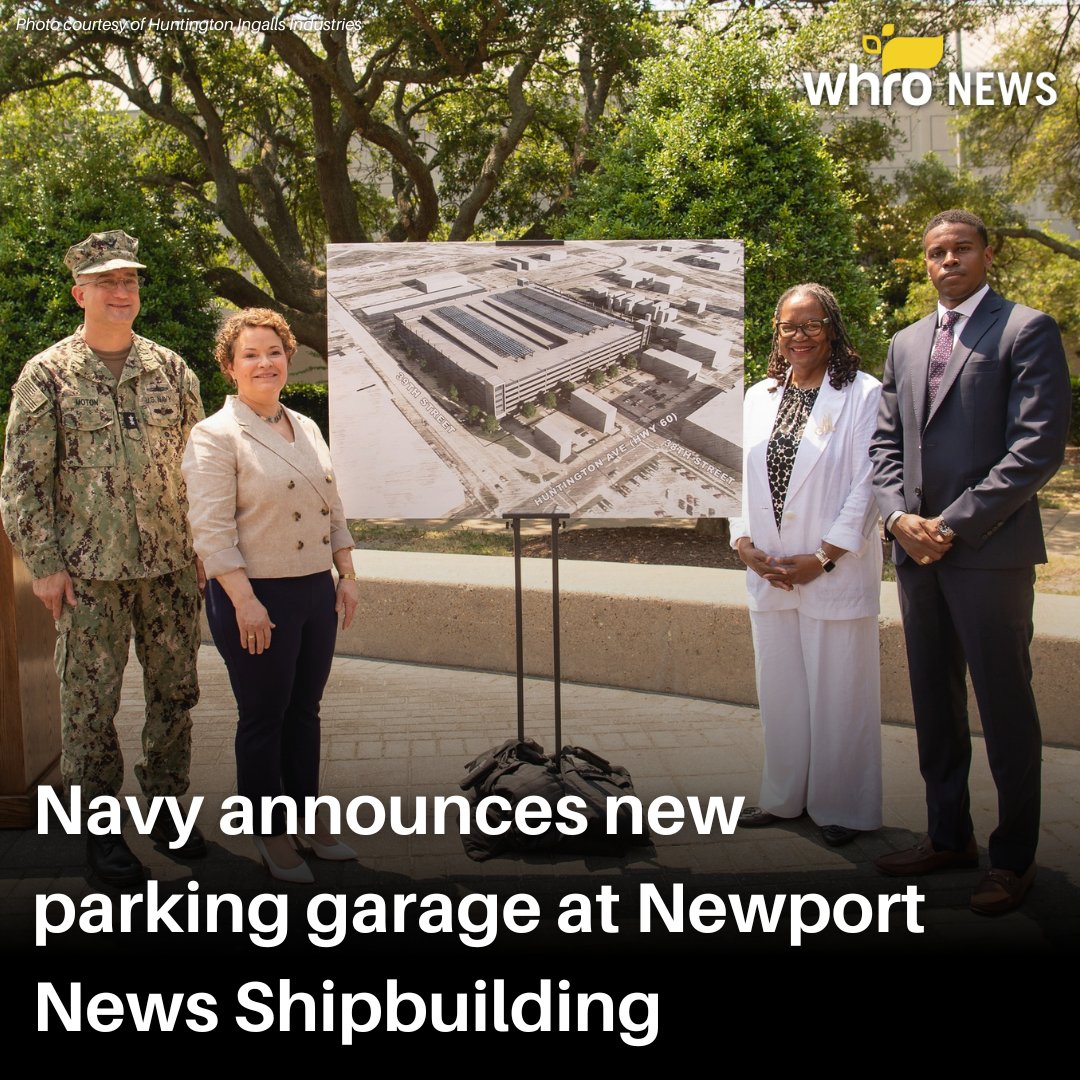 The Navy will spend $120 million to build a parking garage in Newport News, as part of its plan to improve living conditions for sailors.

Read more here: tinyurl.com/2s4dx6z9