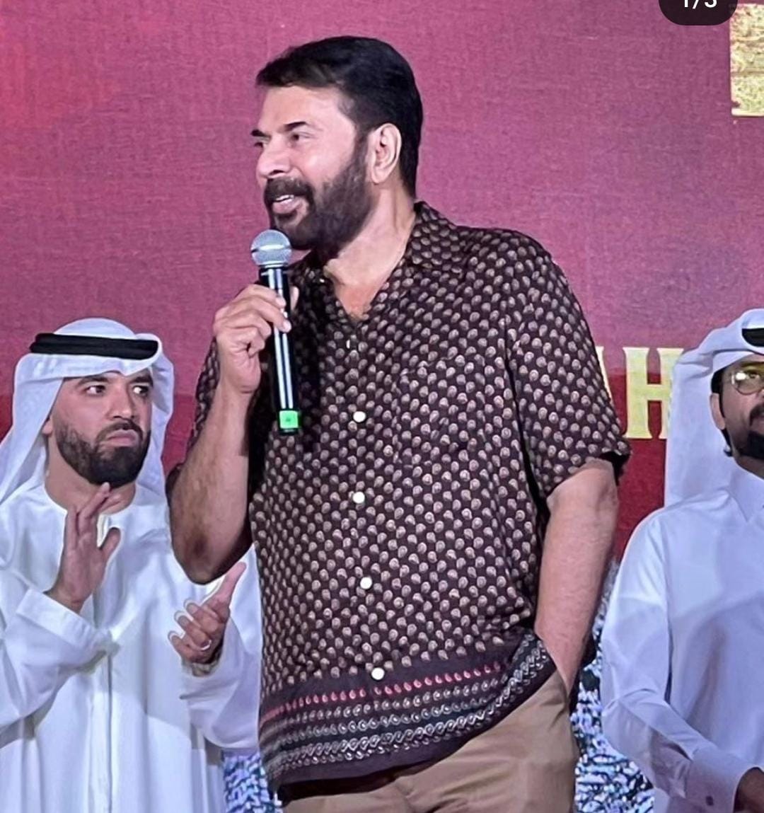 MammoottyFC369's tweet image. Megastar during the #Turbo Sharjah event ♥️

#Mammootty @mammukka