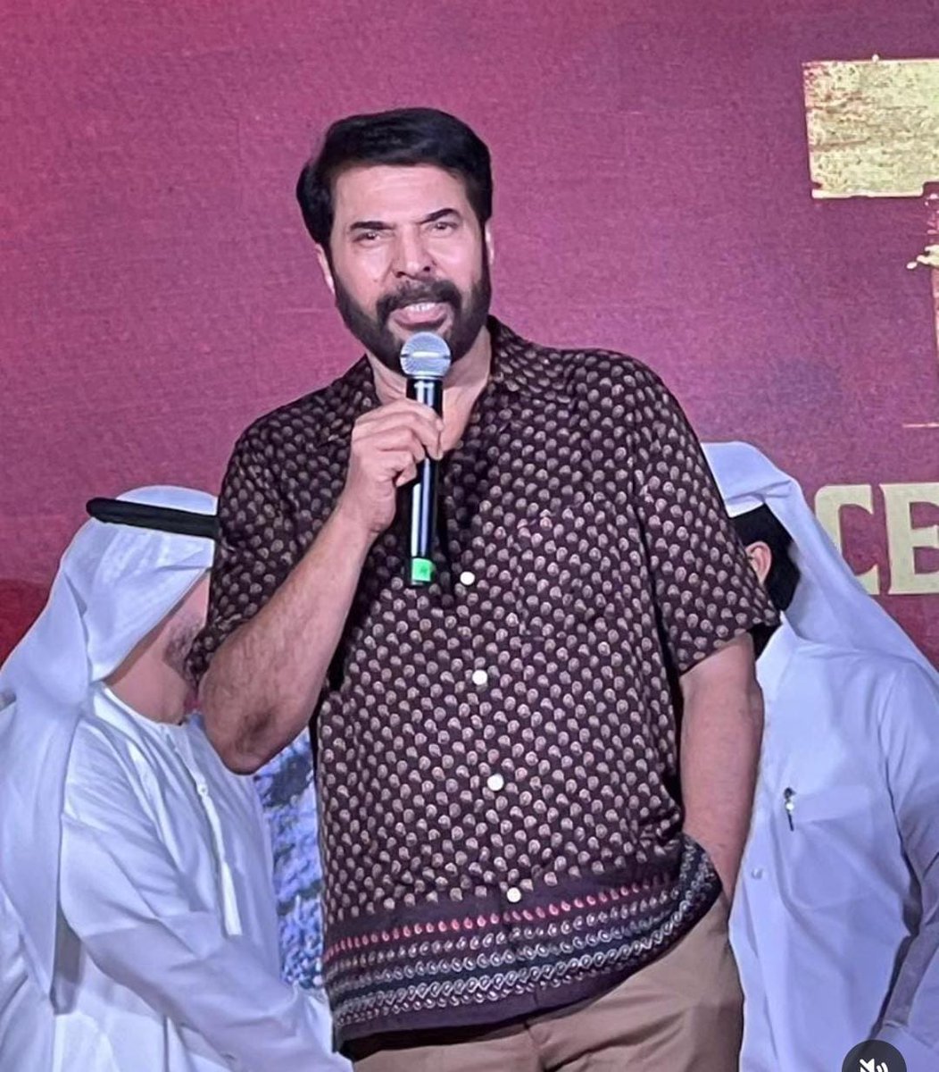 MammoottyFC369's tweet image. Megastar during the #Turbo Sharjah event ♥️

#Mammootty @mammukka