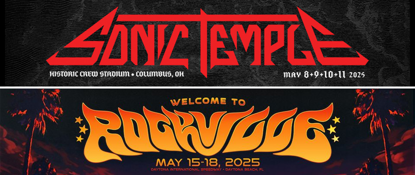 Sonic Temple Festival 2025 Poster Image