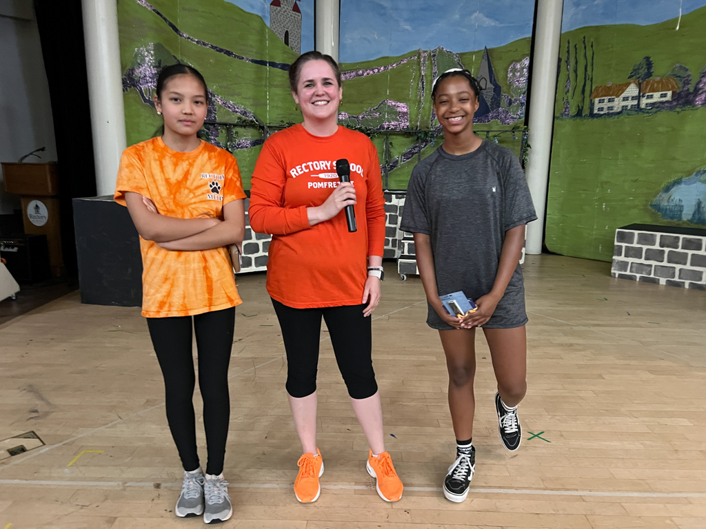 During the tiny art contest this spring, students were challenged to create a piece of art on a 2-inch square canvas. They created wonderful 2-D and 3-D art entirely from their own imaginations. Our winners were James S. '25, Ace A. '25, Kinaya B. '25, and Khurziya M. '25.