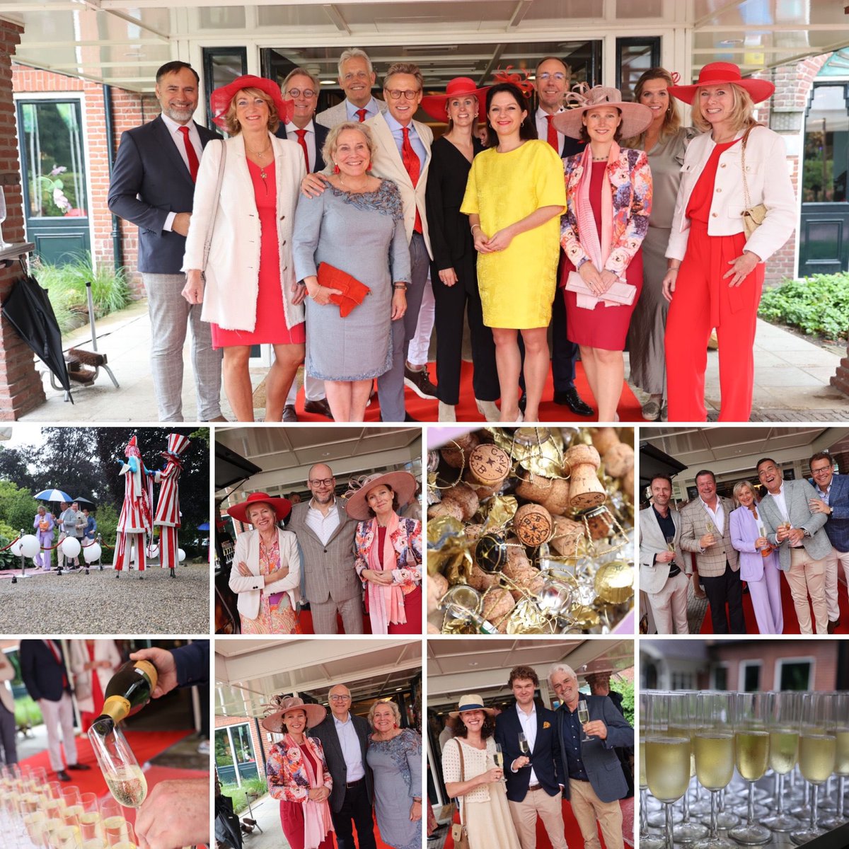 Vanmiddag heet het Comité Twentse Haring Primeur haar genodigden welkom op @Landgoed De Wilmersberg in de Lutte. 
#twentseharingprimeur #twente #netwerken